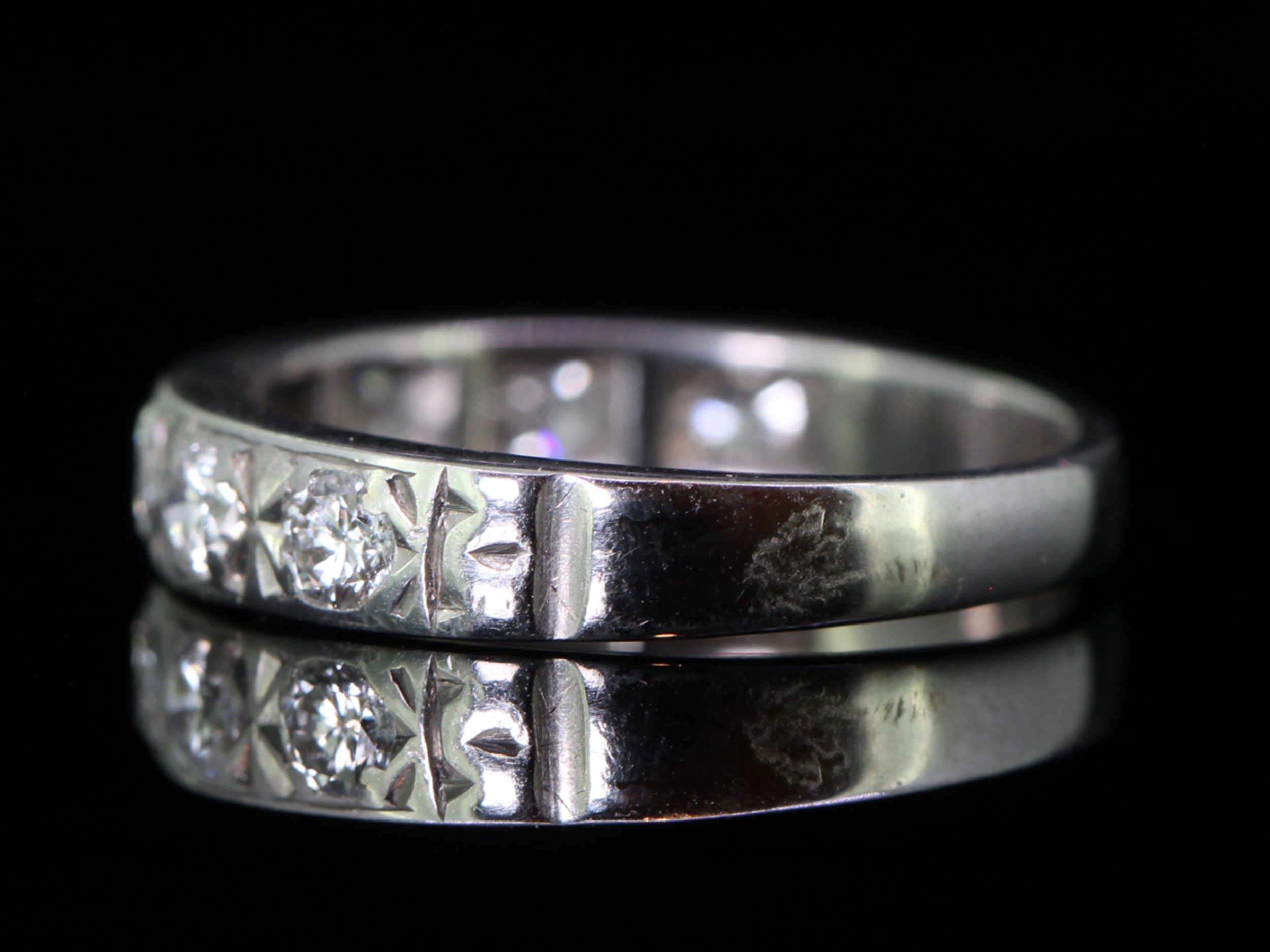 Classy 18 Carat Gold Diamond Eternity Ring