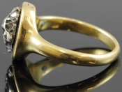 FABULOUS VICTORIAN 18 CARAT GOLD POISEN RING