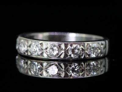 Classy 18 Carat Gold Diamond Eternity Ring