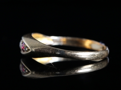  Edwardian Ruby and Diamond 18ct Gold