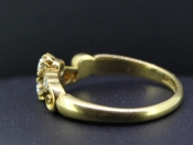 GORGEOUS EDWARDIAN DIAMOND 18 CARAT GOLD RING