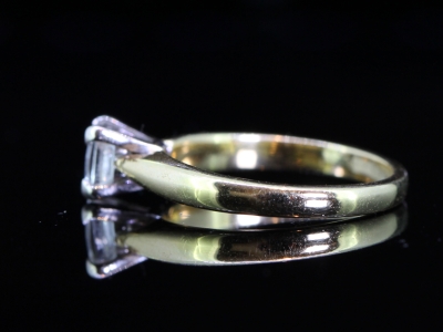 Limited Edition Mellennium Cut Diamond 18 Carat Gold Ring