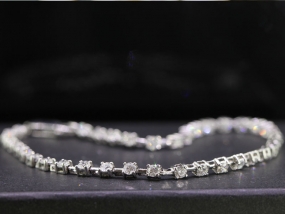 CLASSIC 9 CARAT GOLD DIAMOND BRACELET