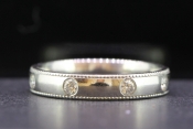 ELEGANT PLATINUM DIAMOND BAND