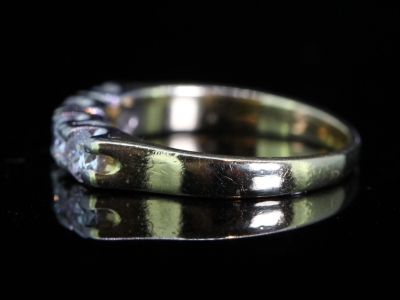 Four Stone Diamond 18 Carat Gold Half Eternity Ring